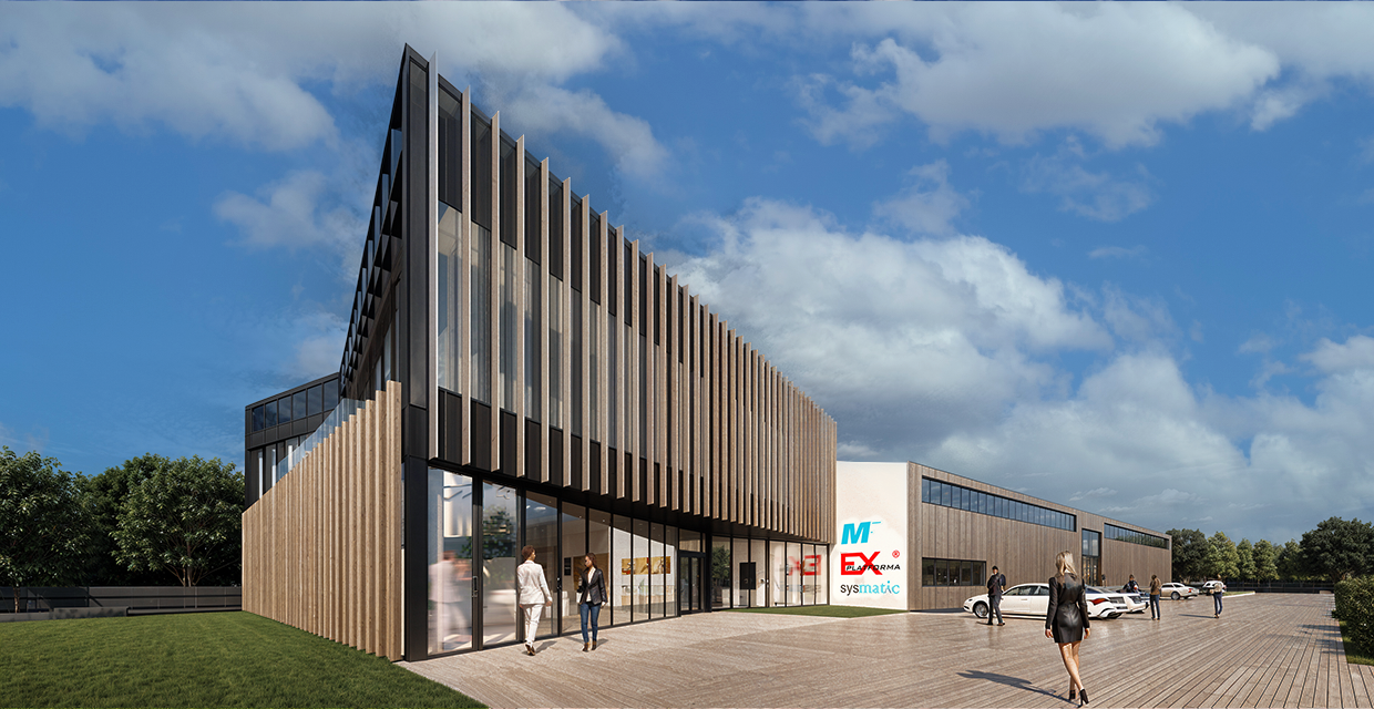 Kompleks magazynowo - usługowo - biurowy - nowa siedziba firmy METFORMAT - AGG