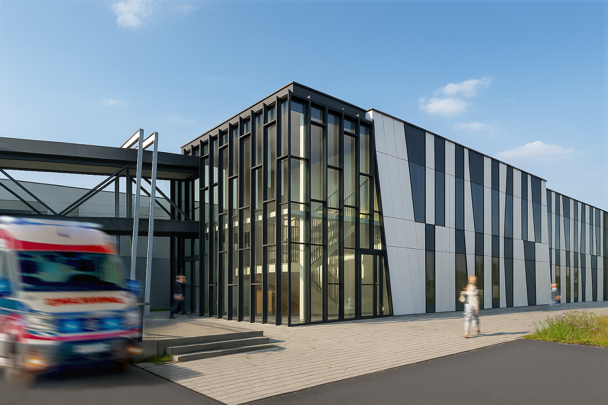 WZORCOWA STACJA RATOWNICTWA MEDYCZNEGO WRAZ ZE SZKOLENIOWYM OŚRODKIEM SYMULACJI - AGG