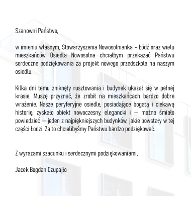 BUDOWA PRZEDSZKOLA W NOWOSOLNEJ NA FINISZU! - AGG