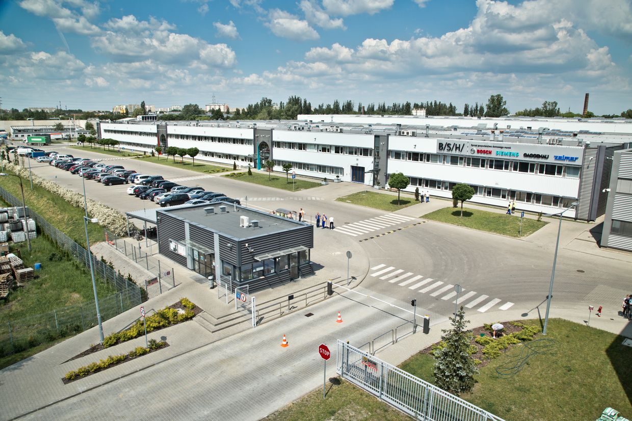 B/S/H/ Bosch & Siemens Hausgeräte <br class="no_br" />- fabryka oraz centrum badań i rozwoju - AGG