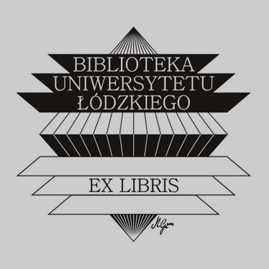 Exlibris dla Uniwersytetu Łódzkiego - AGG